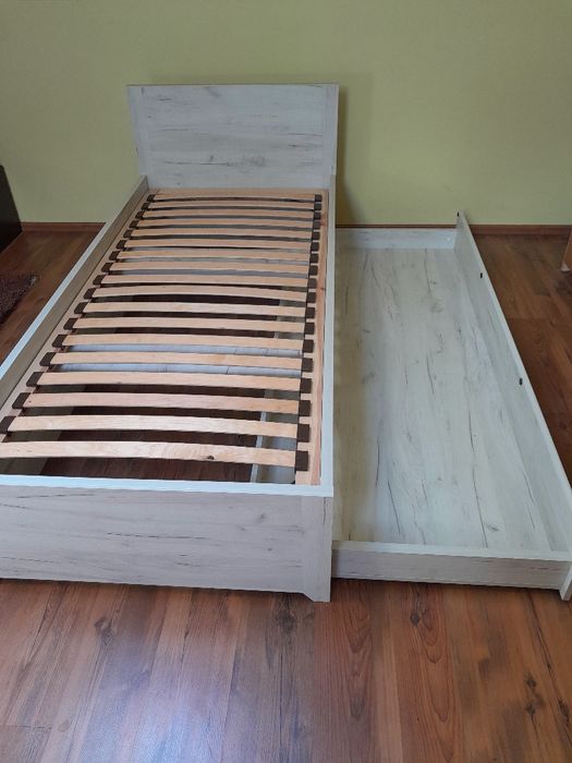 Łóżko+stelaż + szuflada 90x200 Angel