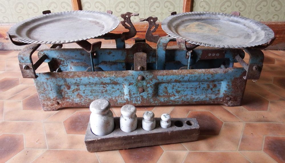 Waga szalkowa PRL – do renowacji