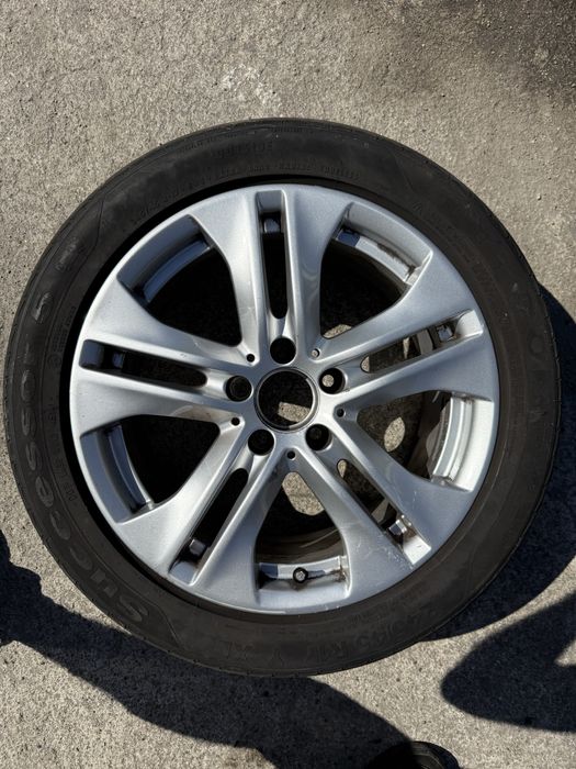 4 Jantes Originais Mercedes 17" (5x112) com Pneus