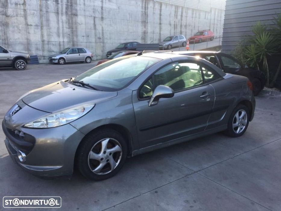 Peugeot 207cc 1.6 de 2008 para peças