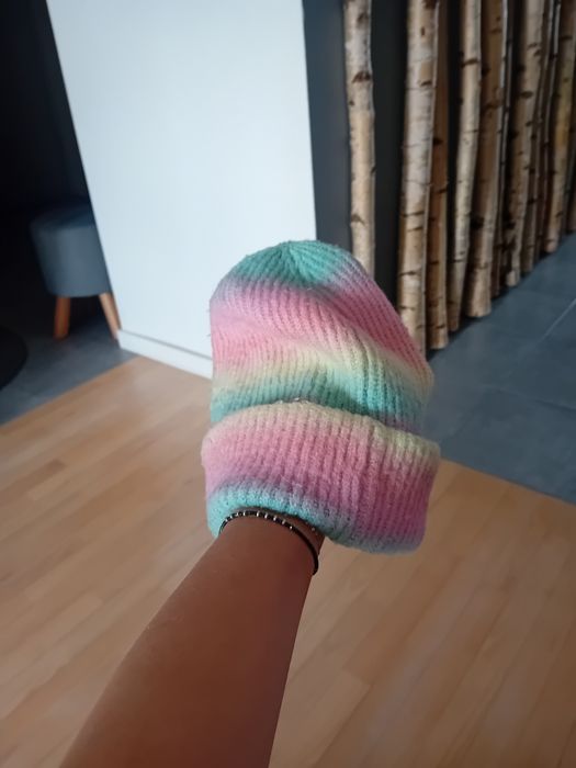 Czapka ombre multikolor