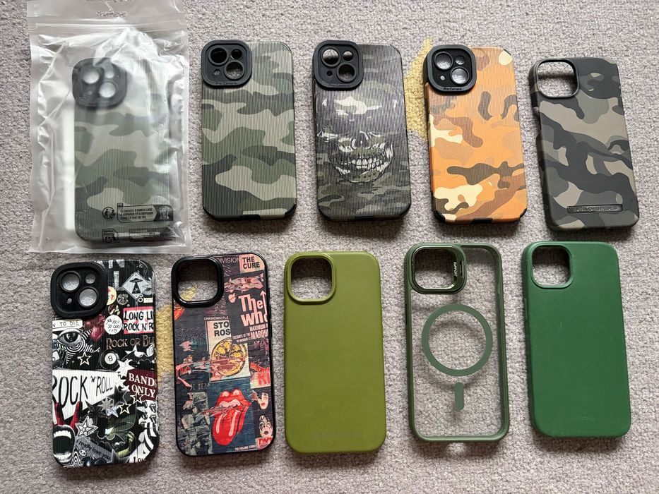10 sztuk etui case plecki do Iphone15 Iphone 15 - nowe i uzywane