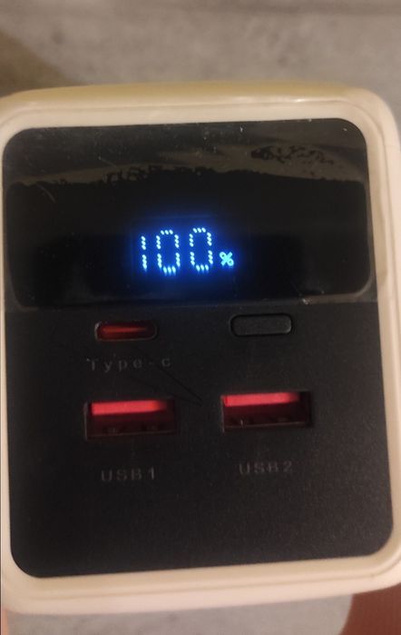 Потужний Повербанк на 60000мА.3 Швидкі Зарядки.