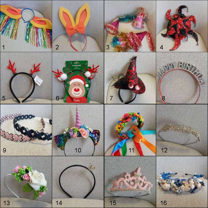 Обруч світиться Ельф ободок маска ріжки оленя корона вушка єдиноріг