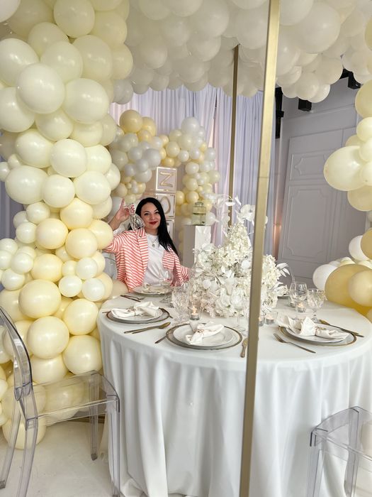 Fotobox,  scianki balonowe, cekinowe, portale 3 D, łuki ledowe