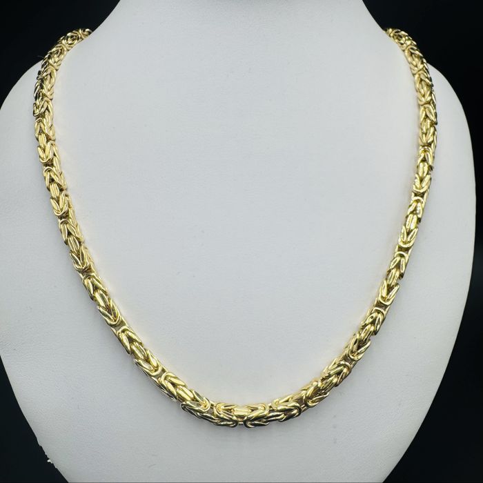 Nowy zloty lancuszek wzor krolewski proba 585 waga 29,12g