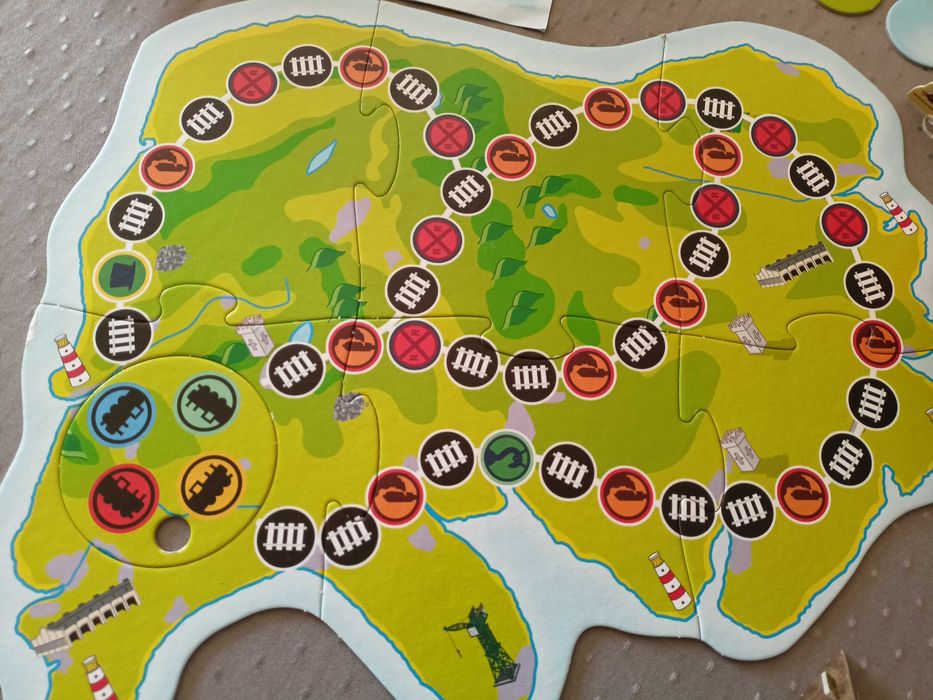 Gra planszowa TreflTomas &Friends nowi przyjaciele i balonowa przygoda