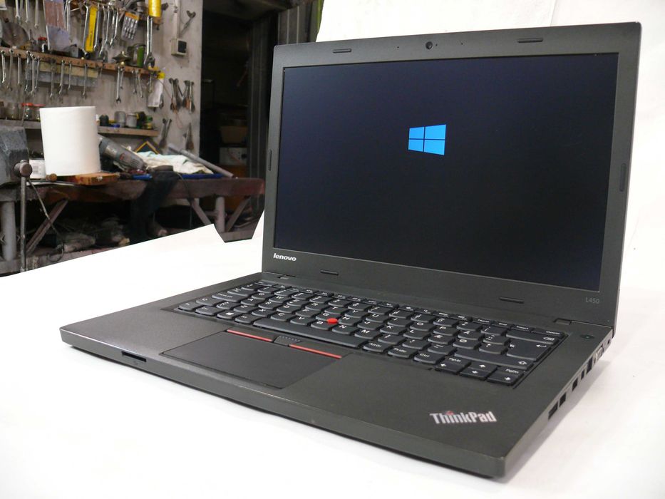LENOVO L450, SSD256/8g ram, Core i5-4300U , bat. 71,4%.