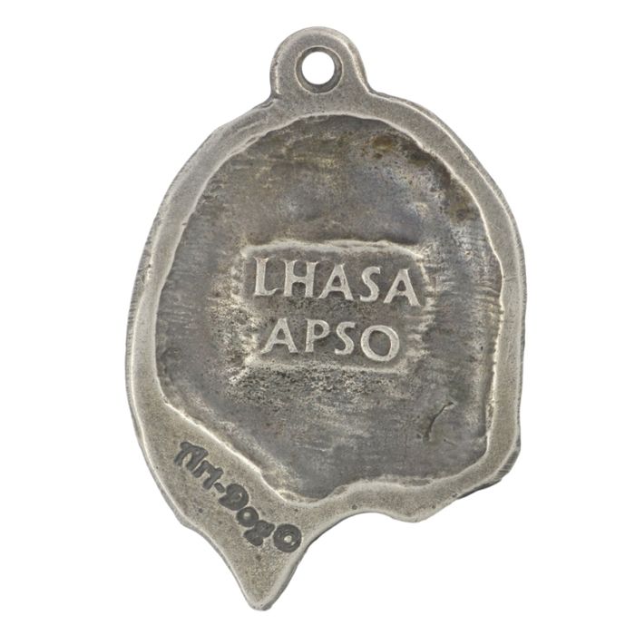 Lhasa Apso brelok do kluczy posrebrzany Art-Dog