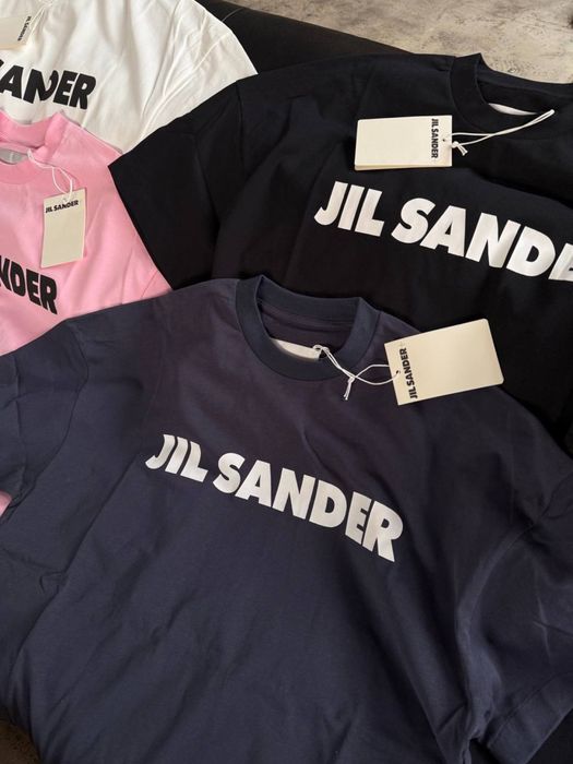 Футболка JIL SANDER розміри S M оверсайз