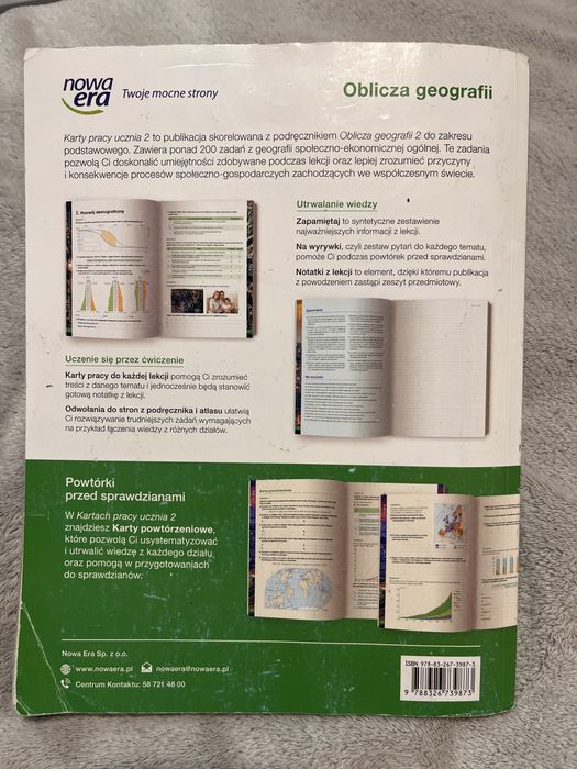 Karty pracy geografia 2