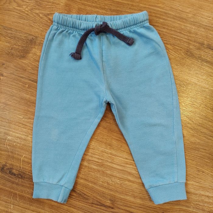 Chicco лёгкие хлопковые штаны на мальчика 74, 12м.