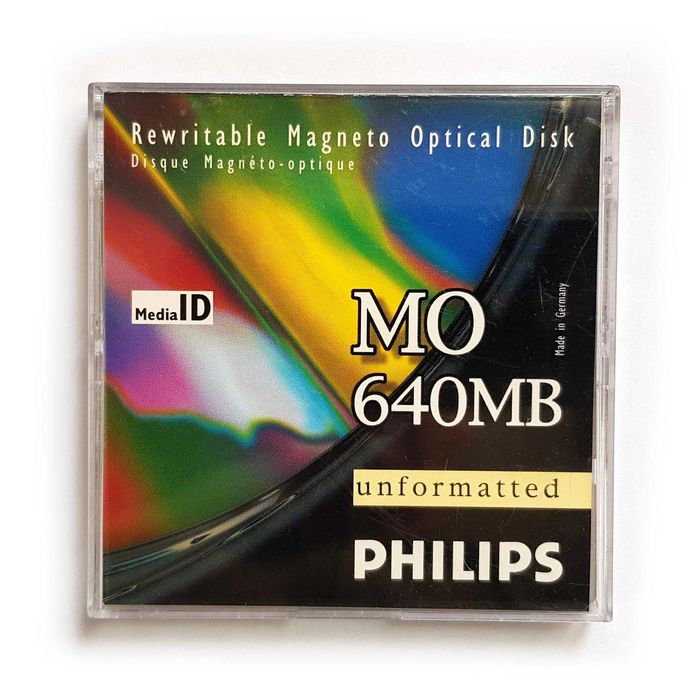 Magneto Optical Disk - Philips 640MB диск магніто-оптичний MO: 250
