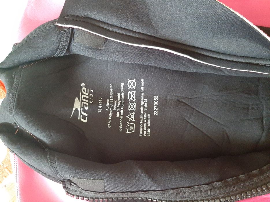 Дитячий гідрокостюм Crane