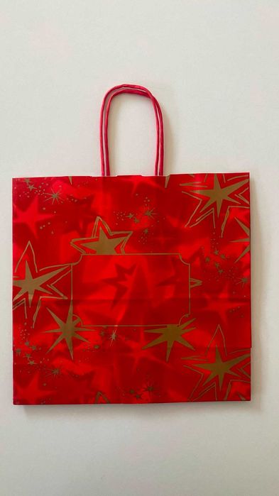 Lote de 24.200 Sacos de Papel de Presente / Natal / Comércio