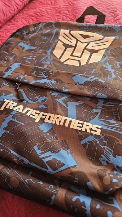 Mala / mochila transformers criança