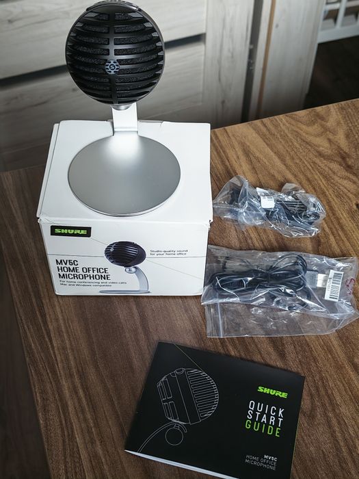 Mikrofon pojemnościowy kardioidalny - Shure Motiv MV5C