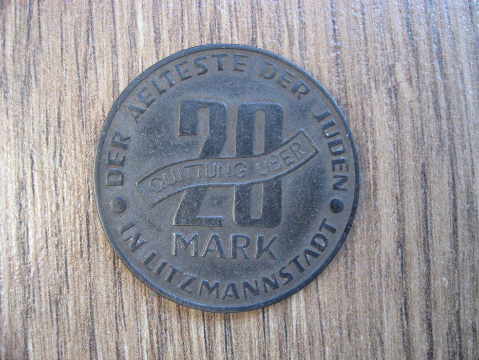 moneta żydowska 1943