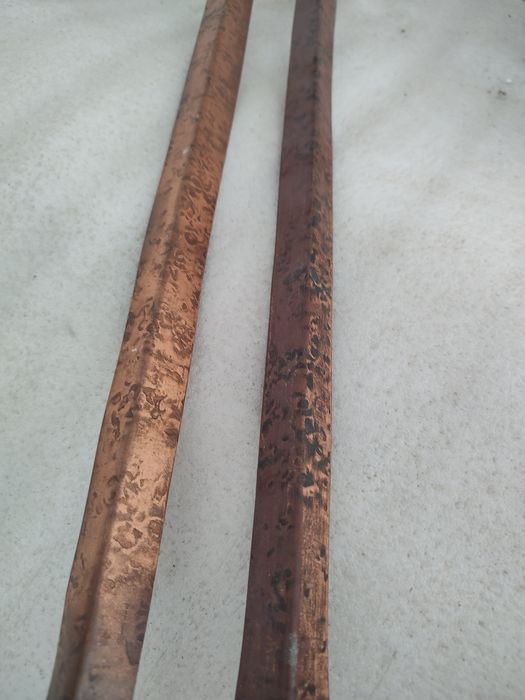 Ângulo Cobre Telhado 1 metros (2 unidades)