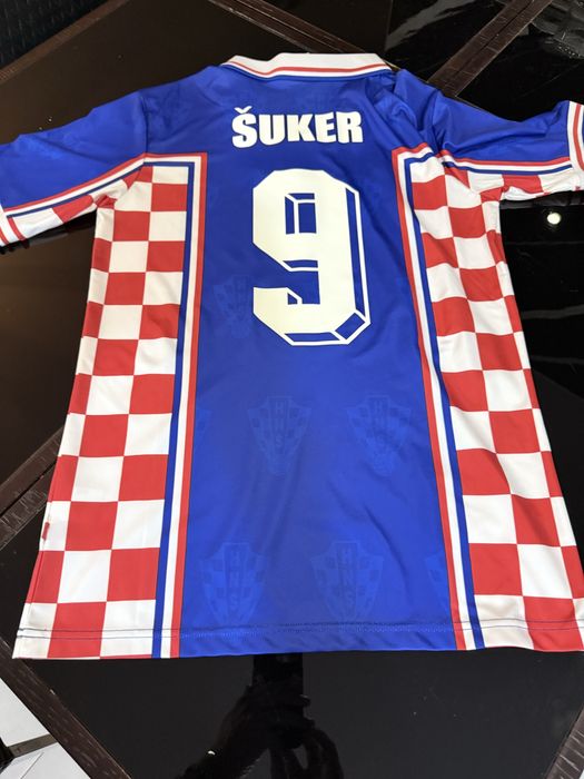 Camisola Croácia Suker