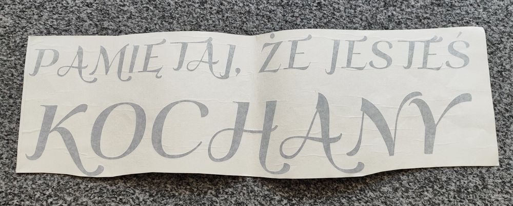 Naklejka na ścianę