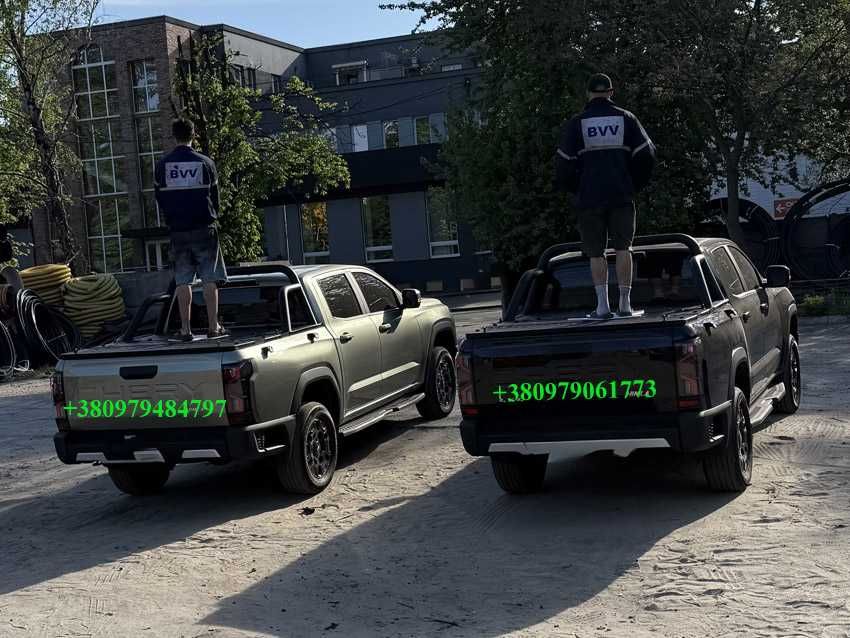 Силова багатофункціональна кришка кузова пікапа Chery Himla. Накриття на кузов пікапа Чері Чімла. Кришка кузова пікапа Chery Himla.