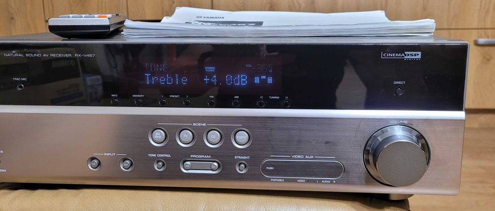 Yamaha RX-V467 amplituner 5.1 HDMI pilot super stan