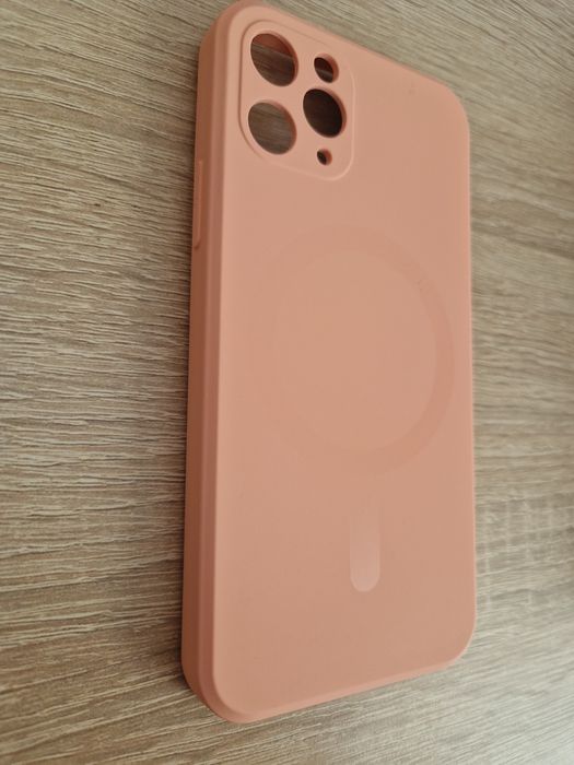 Etui TEL PROTECT MagSilicone Case do Iphone 11 Pro Jasnoróżowy