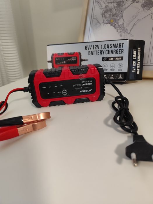 Carregador de Bateria Inteligente