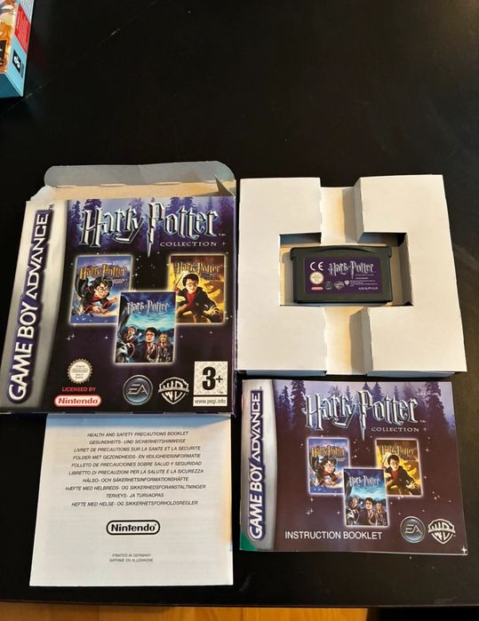 Harry Potter Collection GBA Gameboy Advance Rare 3xA Englisch