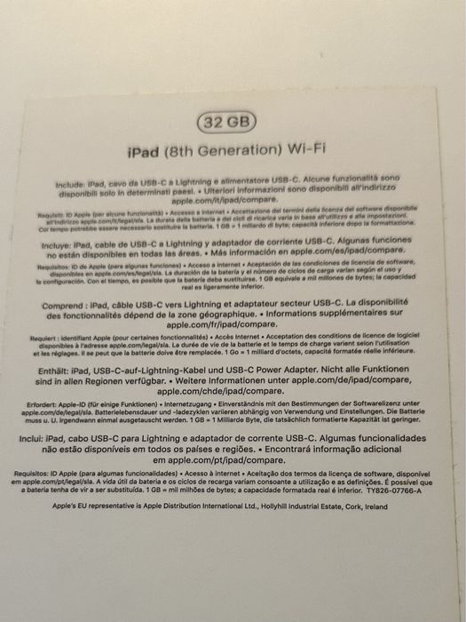 Ipad 8ª geração64170826162691124