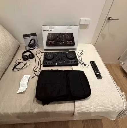 Pioneer DDJ-FLX4, kompletny zestaw  zupełnie nowy 2026