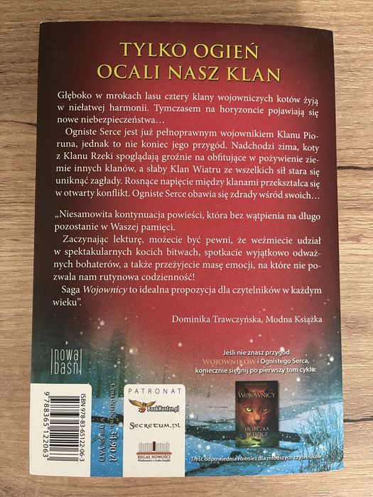 Wojownicy Ogień i Lód tom II seria I