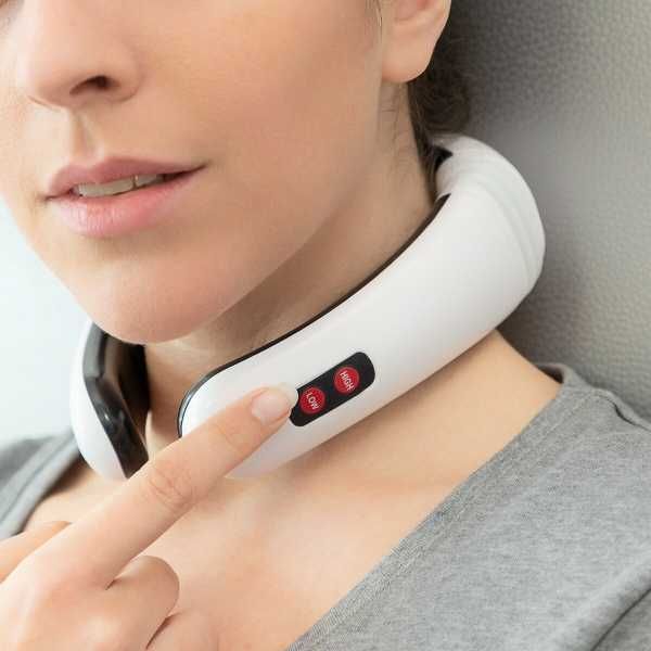 Aparelho de Massagem Eletromagnética para Pescoço e Costas InnovaGoods