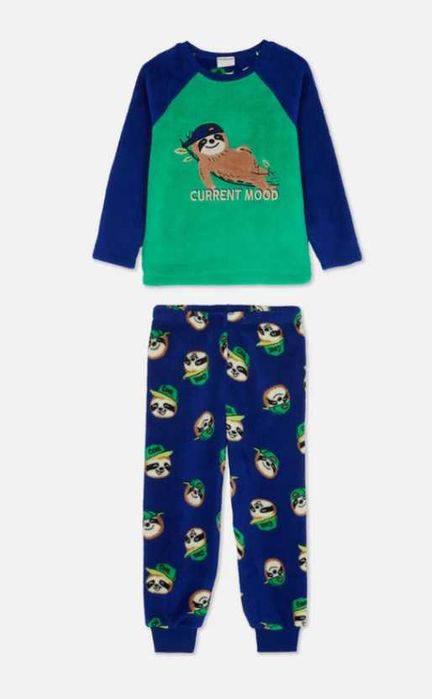 Брендові флісові фланелеві теплі піжами для хлопчиків, дівчаток 98-128