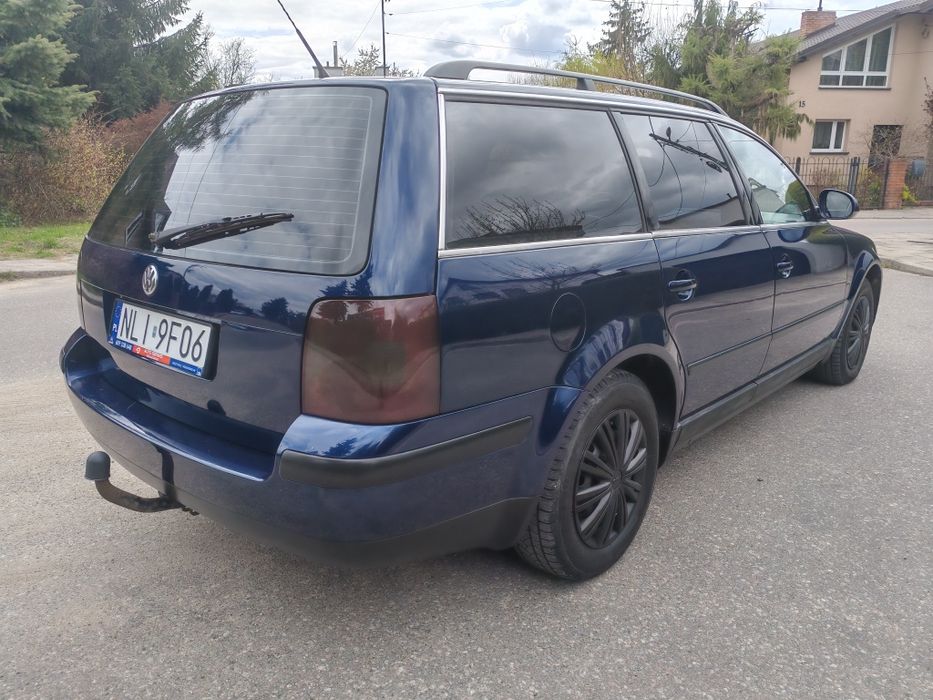 VW Passat B5 FL 1.9 TDI AVF (130 KM), 6 biegów, Kombi, Hak, 2005 r