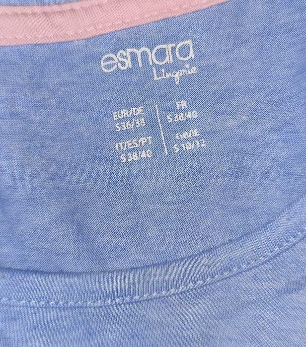 Koszulka damska do spania piżama t-shirt Esmara rozm.S