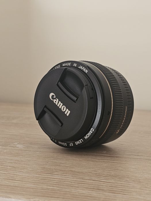 Canon 50mm f1.4 como nova