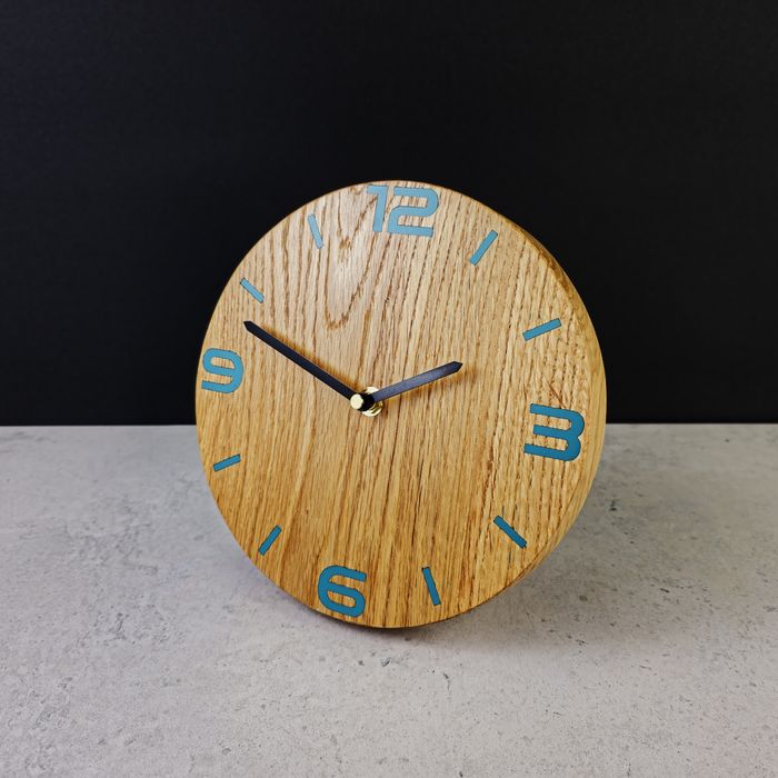 Zegar drewniany wiszący/ stojący