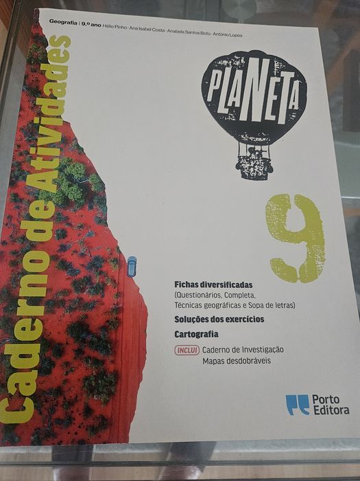 Cadernos  de actividades  9 Ano