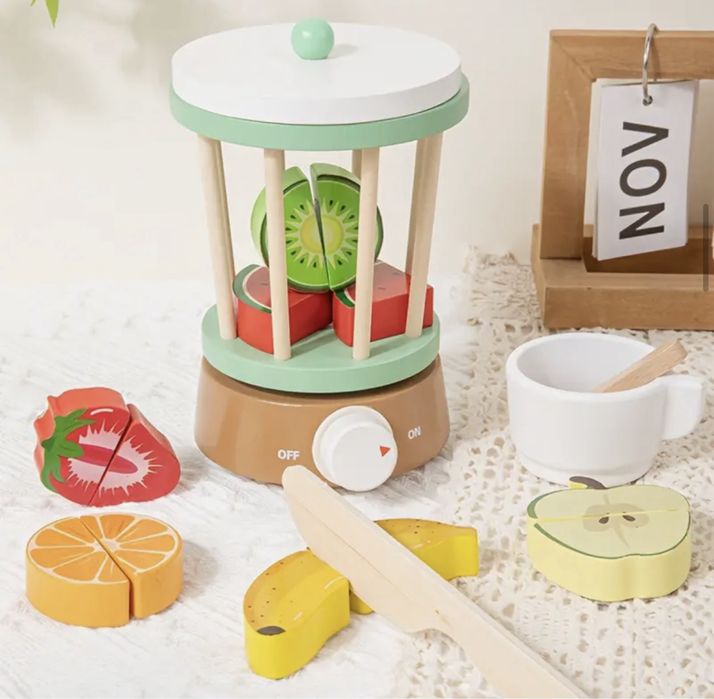 Дерев’яна іграшка «Соковижималка»/дитяча кухня/дитячий посуд