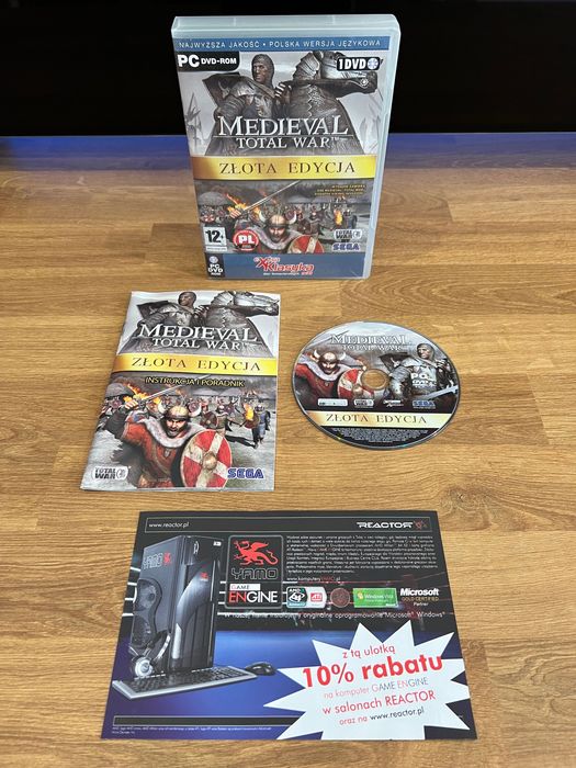 Medieval Total War Złota Edycja (PC PL 2005) wydanie eXtra Klasyka