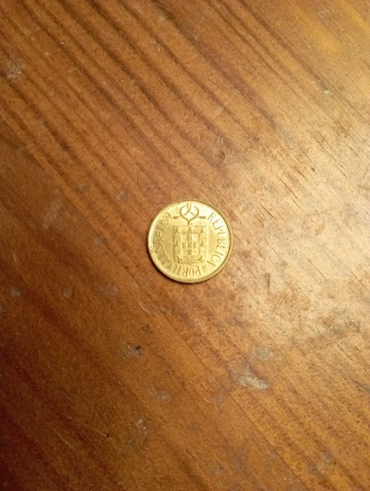 Moedas de 1 Escudo português anos 1987 a 1993