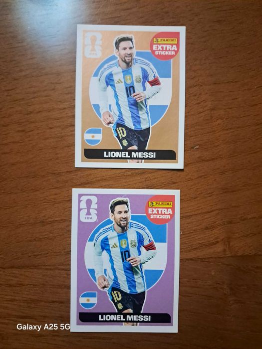 Cromos extra strickers