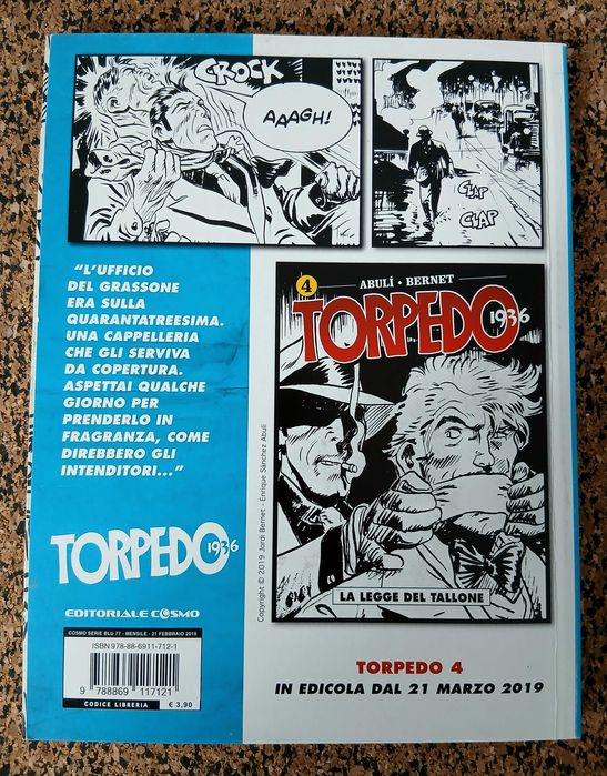 BD - Torpedo 1936: Un salario da paura (vol. 3)