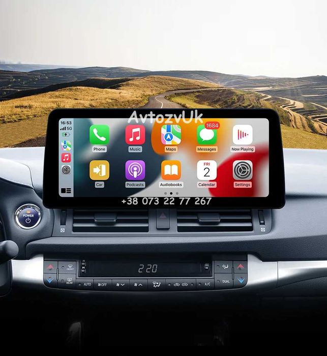 Магнитола Lexus IS IS250 GS300 ES ES330 ES300 CT200 CarPlay Android 16