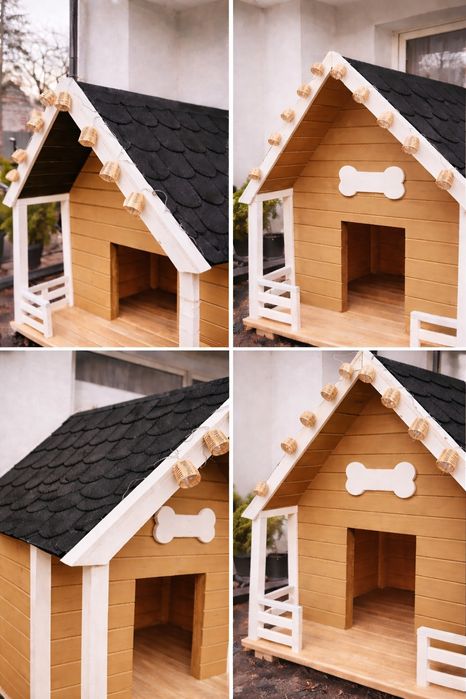 Buda dla psa z tarasem