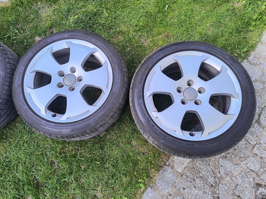alufelgi 17 audi z oponami