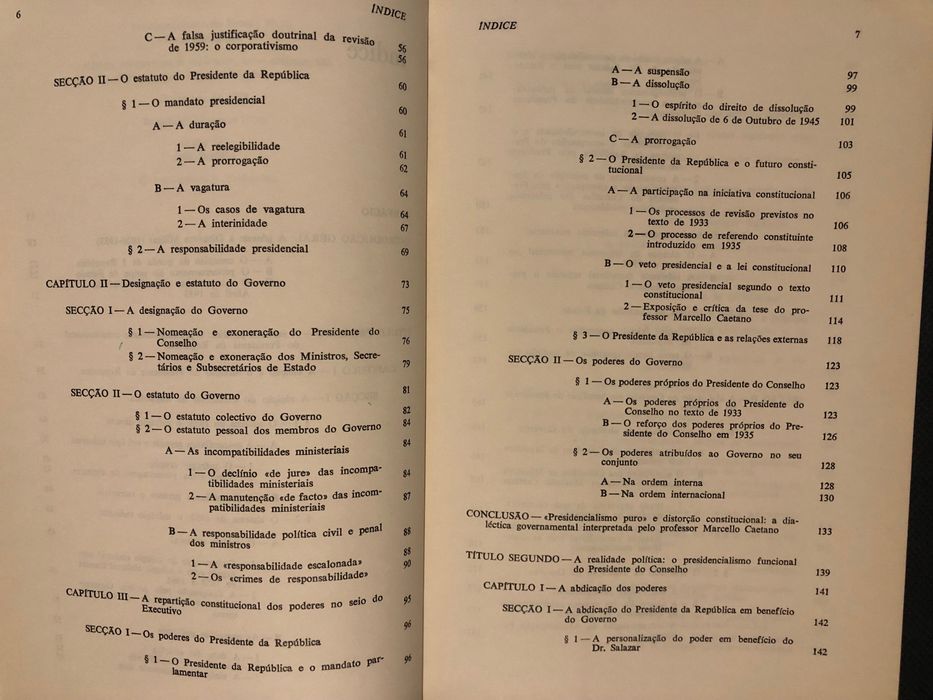 Supremo Tribunal de Justiça / O Presidencialismo do Estado Novo