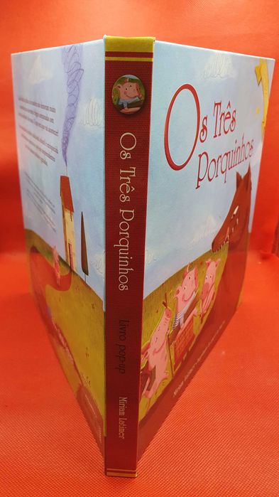 Livro Infantil - REF PINF - Os Três Porquinhos, Livro Pop-Up